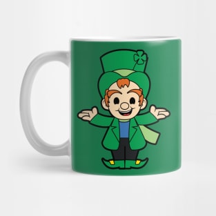 Lucky The Leprechaun Mascot Mug